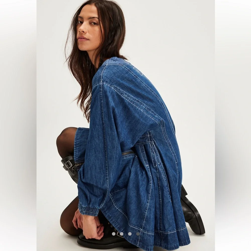 Free people we the free Indy Denim mini dress